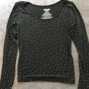 Bongo Polkadot Long-Sleeve Top